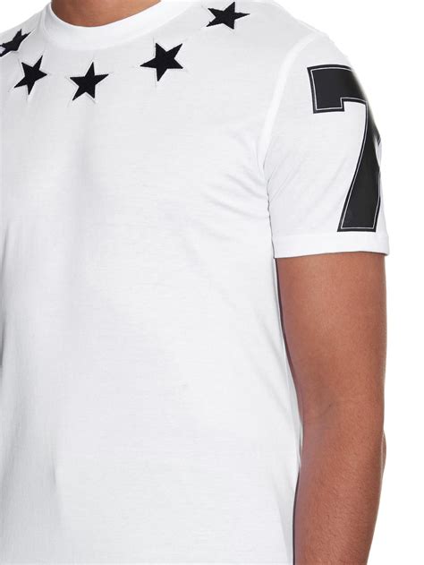 givenchy t shirt stars|men's givenchy t shirt sale.